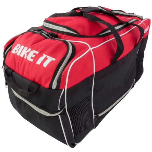 Bike It Medium Red Black Kit Bag Change Mat Folded Away                                                                                                                                                                                                        
