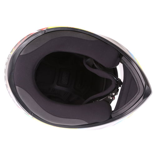 AGV K3 SV Bulega Full Face Motorcycle Helmet Inside                                                                                                                                                                                                            