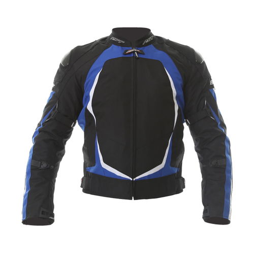 RST Blade Sport II 1890 Mens Black Blue Textile Motorcycle Jacket Front                                                                                                                                                                                        