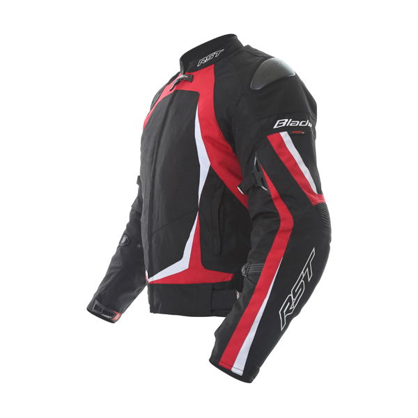 RST Blade Sport II 1890 Mens Black Red White Textile Motorcycle Jacket Side                                                                                                                                                                                    