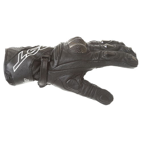 RST Blade II 2149 CE Black Waterproof Motorcycle Gloves Thumb side                                                                                                                                                                                             