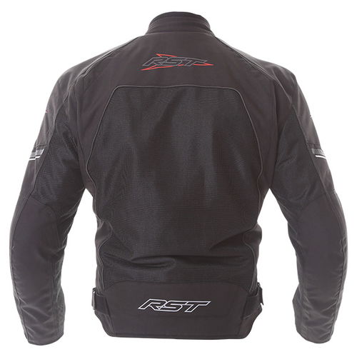 RST 1872 Spectre Mesh Mens Black Textile Motorcycle Jacket Back                                                                                                                                                                                                