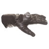 Frank Thomas Atlantic Black Motorcycle Gloves Thumb side                                                                                                                                                                                                       