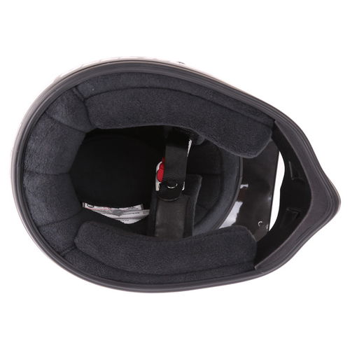 Bell Moto 3 Classic Black Adventure Motorcycle Helmet Inside                                                                                                                                                                                                   