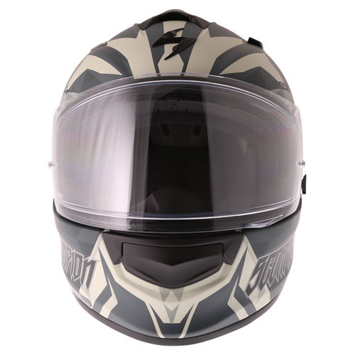 Scorpion Scorpion Exo 510 Cipher Green Full Face Motorcycle Helmet Front                                                                                                                                                                                       