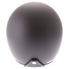 Vcan V537 Classic Matt Black Open Face Motorcycle Helmet Back                                                                                                                                                                                                  