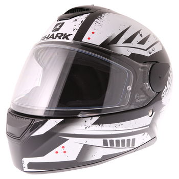 Shark D-Skwal Dharkov KWR Full Face Motorcycle Helmet Front Left                                                                                                                                                                                               