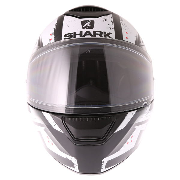 Shark D-Skwal Dharkov KWR Full Face Motorcycle Helmet Front                                                                                                                                                                                                    