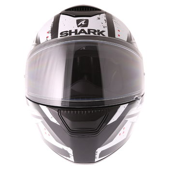 Shark D-Skwal Dharkov KWR Full Face Motorcycle Helmet Front                                                                                                                                                                                                    