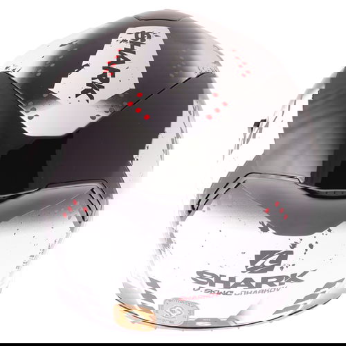 Shark D-Skwal Dharkov KWR Full Face Motorcycle Helmet Back                                                                                                                                                                                                     