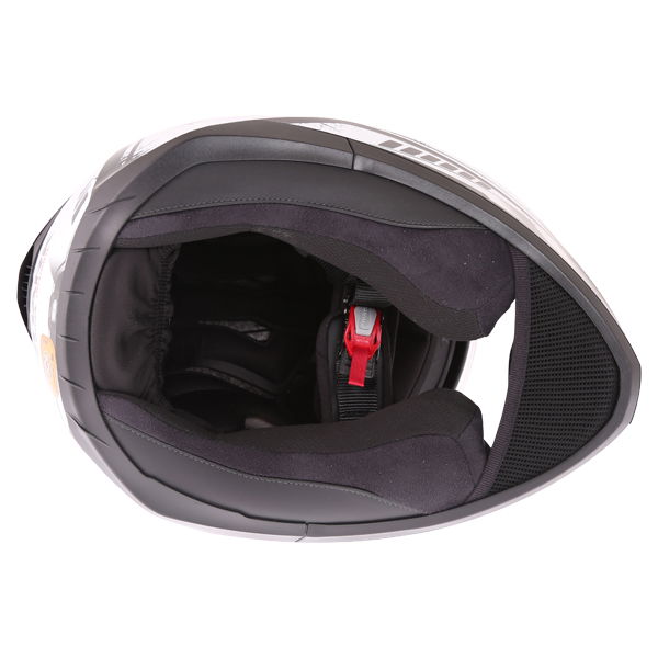 Shark D-Skwal Dharkov KWR Full Face Motorcycle Helmet Inside                                                                                                                                                                                                   