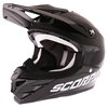 Scorpion Vx 15 Black Helmet Front Left                                                                                                                                                                                                                         