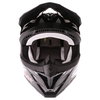 Scorpion Vx 15 Black Helmet Front                                                                                                                                                                                                                              