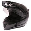 Klim Krios Matt Black Adventure Motorcycle Helmet Open With Sun Visor                                                                                                                                                                                          