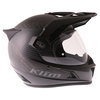 Klim Krios Matt Black Adventure Motorcycle Helmet Right Side                                                                                                                                                                                                   