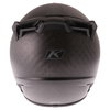 Klim Krios Matt Black Adventure Motorcycle Helmet Back                                                                                                                                                                                                         
