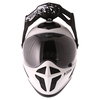 Klim Krios White Adventure Motorcycle Helmet Front                                                                                                                                                                                                             