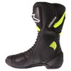 Alpinestars SMX-6 V2 Black Fluo Yellow Motorcycle Boots Inside leg                                                                                                                                                                                             