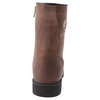 BKS Tornado Brown Waterproof Motorcycle Boots Heel                                                                                                                                                                                                             