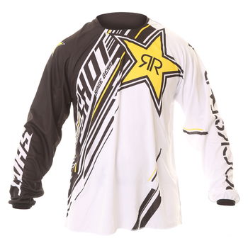 Shot Adults Contact Rockstar Adults Motocross Jersey Front                                                                                                                                                                                                     