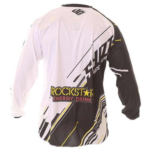Shot Adults Contact Rockstar Adults Motocross Jersey Back                                                                                                                                                                                                      
