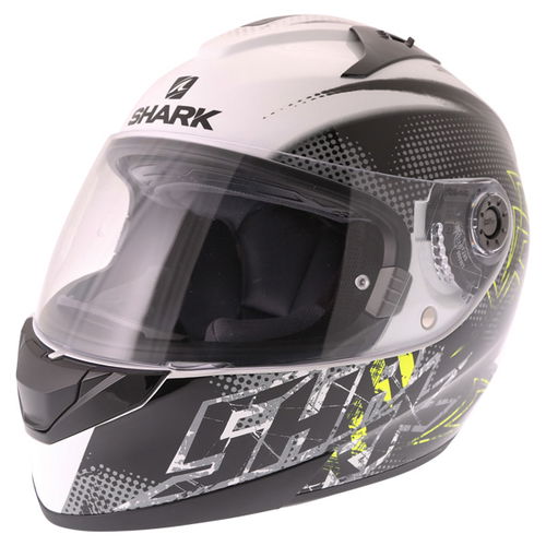 Shark Ridill Finks WKY Full Face Motorcycle Helmet Front Left                                                                                                                                                                                                  