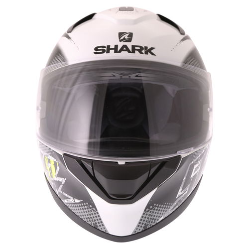 Shark Ridill Finks WKY Full Face Motorcycle Helmet Front                                                                                                                                                                                                       