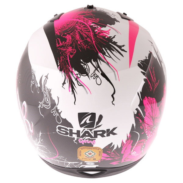 Shark Ridill Helmet - Spring White/Black/Purple - Next Working Day