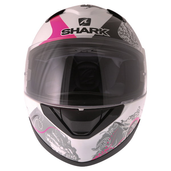 Shark Ridill Helmet - Spring White/Black/Purple - Next Working Day