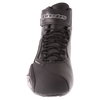 Alpinestars Faster-2 Black Gun Metal Waterproof motorcycle Shoe Front                                                                                                                                                                                          