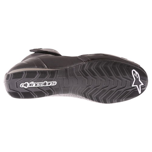 Alpinestars Faster-2 Black Gun Metal Waterproof motorcycle Shoe Sole                                                                                                                                                                                           