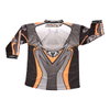 Wulfsport Cub Arena Kids Orange Motocross Shirt Back                                                                                                                                                                                                           