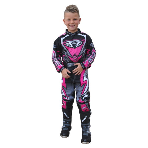 Wulfsport Cub Arena Pink MX Shirt                                                                                                                                                                                                                              