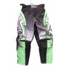 Wulfsport Cub Arena Green Motocross Pants Front                                                                                                                                                                                                                