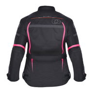 Dakota Ladies Long Jacket Black Pink