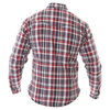 Oxford Products Kickback Checker Red Blue Shirt Back                                                                                                                                                                                                           
