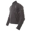 Frank Thomas Stealth Mens Black Textile Motorcycle Jacket Side                                                                                                                                                                                                 