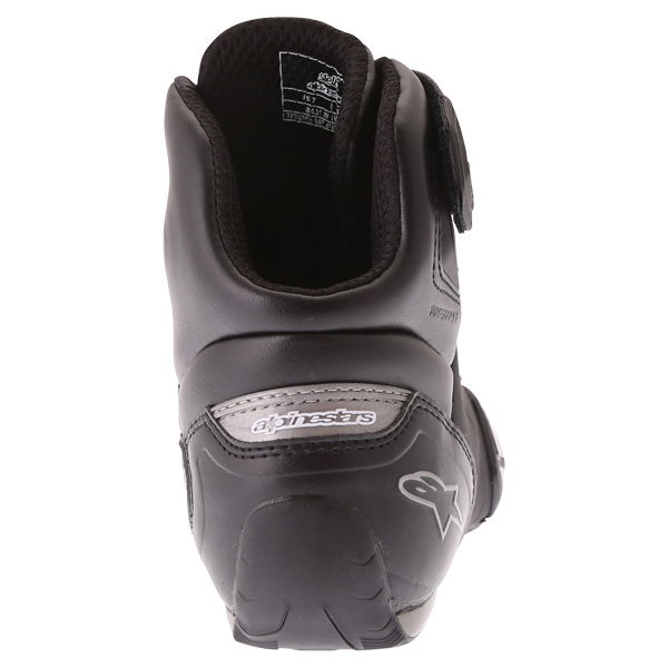 Alpinestars Stella Faster 2 Black Gun Waterproof Motorcycle Shoes Heel                                                                                                                                                                                         
