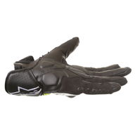 Booster Gloves Black White Yellow Fluo