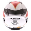 LS2 FF327 Challenger Foggy TT Replica Full Face Motorcycle Helmet Back                                                                                                                                                                                         