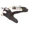 Alpinestars SMX-2 Air Carbon V2 Black White Fluo Yellow Motorcycle Gloves Thumb side                                                                                                                                                                           