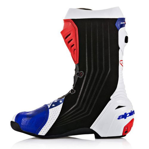 Alpinestars Supertech R Marquez Motorcycle Boots Inside leg                                                                                                                                                                                                    
