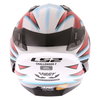 LS2 FF327 Challenger Foggy WSB Replica Full Face Motorcycle Helmet Back                                                                                                                                                                                        