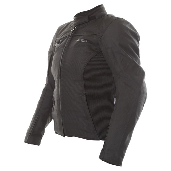 IXS Eveline Ladies Black Textile Motorcycle Jacket Side                                                                                                                                                                                                        