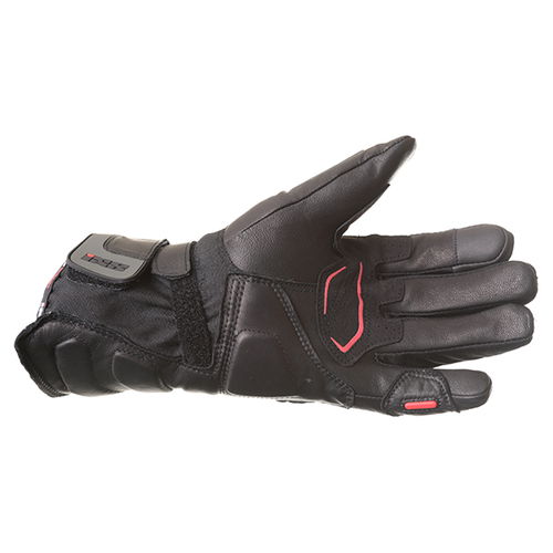 IXS Adventure Grey Silver Black Motorcycle Gloves Palm                                                                                                                                                                                                         