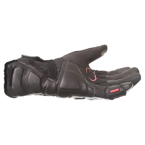 IXS Adventure Grey Silver Black Motorcycle Gloves Little finger side                                                                                                                                                                                           