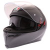 AGV K5-S Matt Black Full Face Motorcycle Helmet Open With Sun Visor                                                                                                                                                                                            