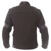 Frank Thomas Crunch Mens Black Wax Motorcycle Jacket Back                                                                                                                                                                                                      