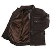 Frank Thomas Crunch Mens Black Wax Motorcycle Jacket Inside                                                                                                                                                                                                    