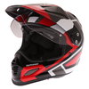 Arai Tour-X4 Catch Red Adventure Motorcycle Helmet Open Visor                                                                                                                                                                                                  
